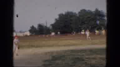 Albany New York (1964): Young Boys On A Team Playing A Game Of Baseball In Their