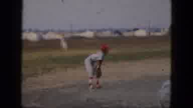 Albany New York (1964): Group Of Kids Playing Baseball Waiting For The Pitch