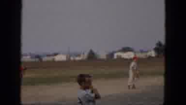Albany New York (1964): Little League Baseball With Children In Uniforms Playing A