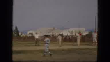 Albany New York (1964): The High School Baseball Game Beginning The Pitcher Takes