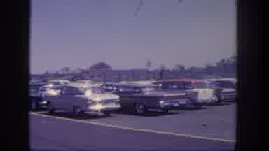 Disneyland California (1962): Cars Are Parking On The Parking Area