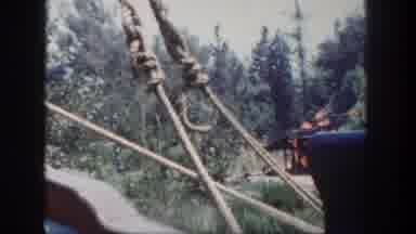 Disneyland California (1962): Tour Ride Shows A Fire And Some Strange Artifacts