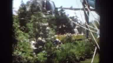 Disneyland California (1962): Roller Coaster Style Tram Car With Passengers On