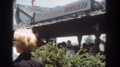 Disneyland California (1962): The People Are Visiting The Bobsleds