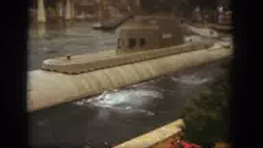 Disneyland California (1962): They All Look At The Submarine Big Boat So Very