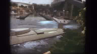 Disneyland California (1962): They All Look At The Submarine Big Boat So Very