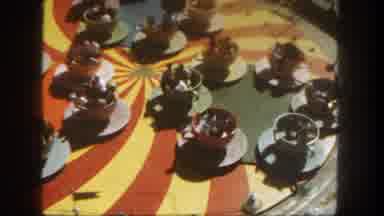 Disneyland California (1962): Playing In The Amusement Park On The Toys Enjoying