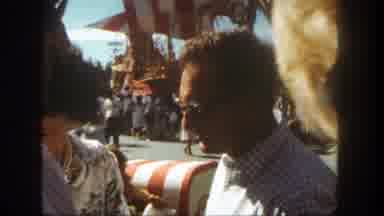 Disneyland California (1962): People Walking Around At Amusement Park