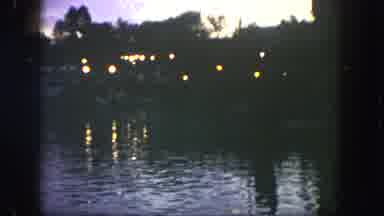 Disneyland California (1962): People Are Roaming Near The Lake And Then That Place