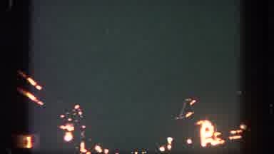 Disneyland California (1962): A Shot Of The July 4 Let Off Firework In Celebration