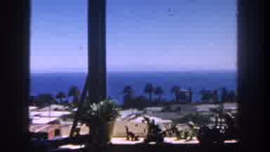 San Diego California (1962): Looking Out On The Beautiful Beach On A Very Nice Day