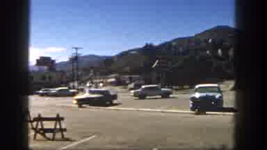 San Diego California (1962): Cars Are Parked And Driving Followed By A Quick Shot