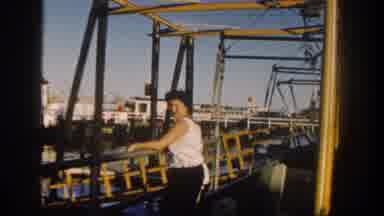 San Diego California (1962): The Girl Is Standing Near The Water Looking Very Nice