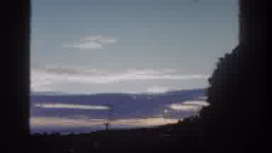 San Diego California (1962): Sunset Across The Beach And Hillsides