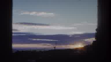 San Diego California (1962): Sunrise Over The Coastal Hills