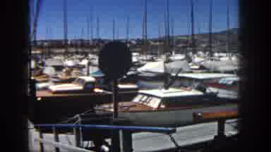 San Diego California (1962): Many Of The Boats Are In The Same Place Seeing Very