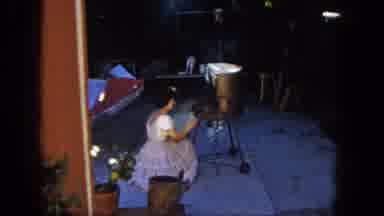 San Diego California (1962): The Person Doing Cooking In The Kitchen Very Busy