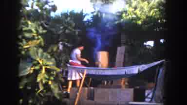 San Diego California (1962): Outdoor Garden Cooking
