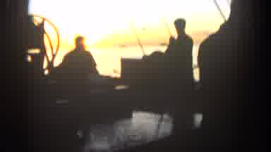 San Diego California (1962): Cleaning Ship At Sea