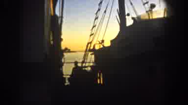 San Diego California (1962): Ships Docking At The Seashore To Disembark