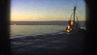 San Diego California (1962): Fishing Boat Leaving Port