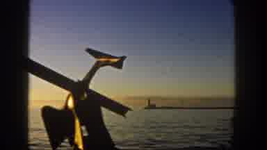 San Diego California (1962): Sailing Past An Island