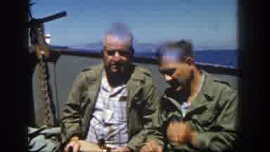 San Diego California (1962): People Are Travelling In The Ship And They Discussing