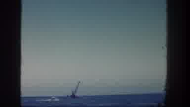 San Diego California (1962): Boat Sailing On A Bright Sunny Day In The Middle Of