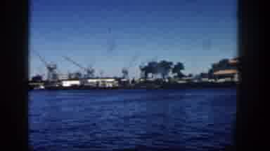 San Diego California (1962): Ships And Oil Platforms In See