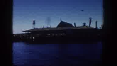 San Diego California (1962): Walk Through The Palafitos That Are On The Bright Sea