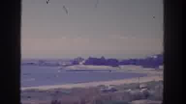 San Pedro California (1962): A Scene Of A Beach Front View