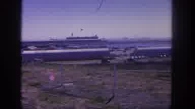 San Pedro California (1962): Archival Footage Showing The Barracks And A Jeep On A