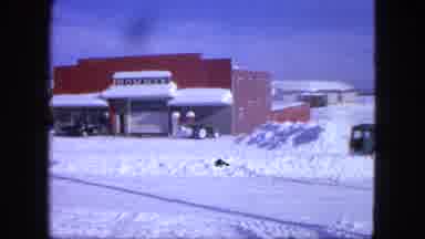 Proctor Minnesota (1963): The Roads And House Are Covered With Snow And The Car Is