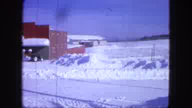 Proctor Minnesota (1963): Jeep With Snow Plow Clearing The Way For A Store