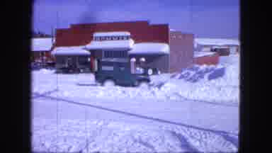 Proctor Minnesota (1963): The Roads And House Are Covered With Snow And The Car Is