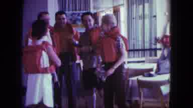 San Diego California (1963): Family Discussing Safety Precautions Before Eminent