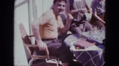 San Diego California (1963): People Shown Relaxing And Playing A Game On A Boat