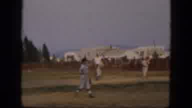 Albany New York (1964): Children Play Baseball