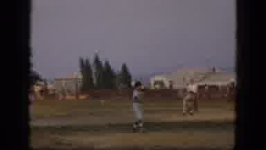 Albany New York (1964): The Peoples Are Playing Cricket In The Garden They Are