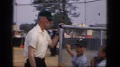 Albany New York (1964): A View Of Two Kids Baseball Teams