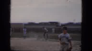 Albany New York (1964): Retro Video Of Kids Playing Baseball In The Afternoon On A