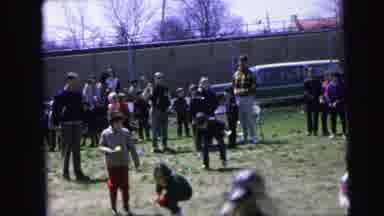Camden New Jersey (1964): Babies Playing In Garden Fun