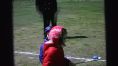 Camden New Jersey (1964): Children Playing Game On A Marked Playing Field Walking