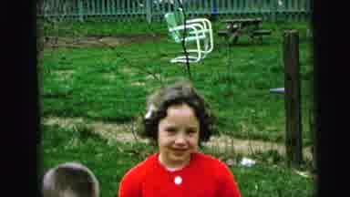 Camden New Jersey (1964): The Kids Are Happily Playing In The Garden