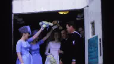Camden New Jersey (1964): Marriage Hall The Persons Are In The Marriage Hall