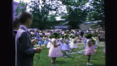 Camden New Jersey (1964): Children In Vivid And Beautiful Dress Assembled For A