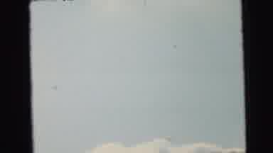 Camden New Jersey (1964): Video Of Clouds With Bikers Driving Down A Road