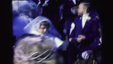 Camden New Jersey (1964): Young Boys And Girls Leaving Church Dressed Up For