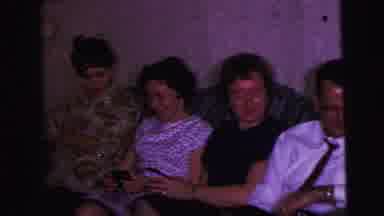 Camden New Jersey (1964): Talking And Partying Family Wedding Meeting Bridesmaid