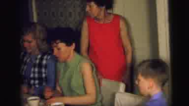 Camden New Jersey (1964): A Group Of Women Are Together And Having A Cup Of Either